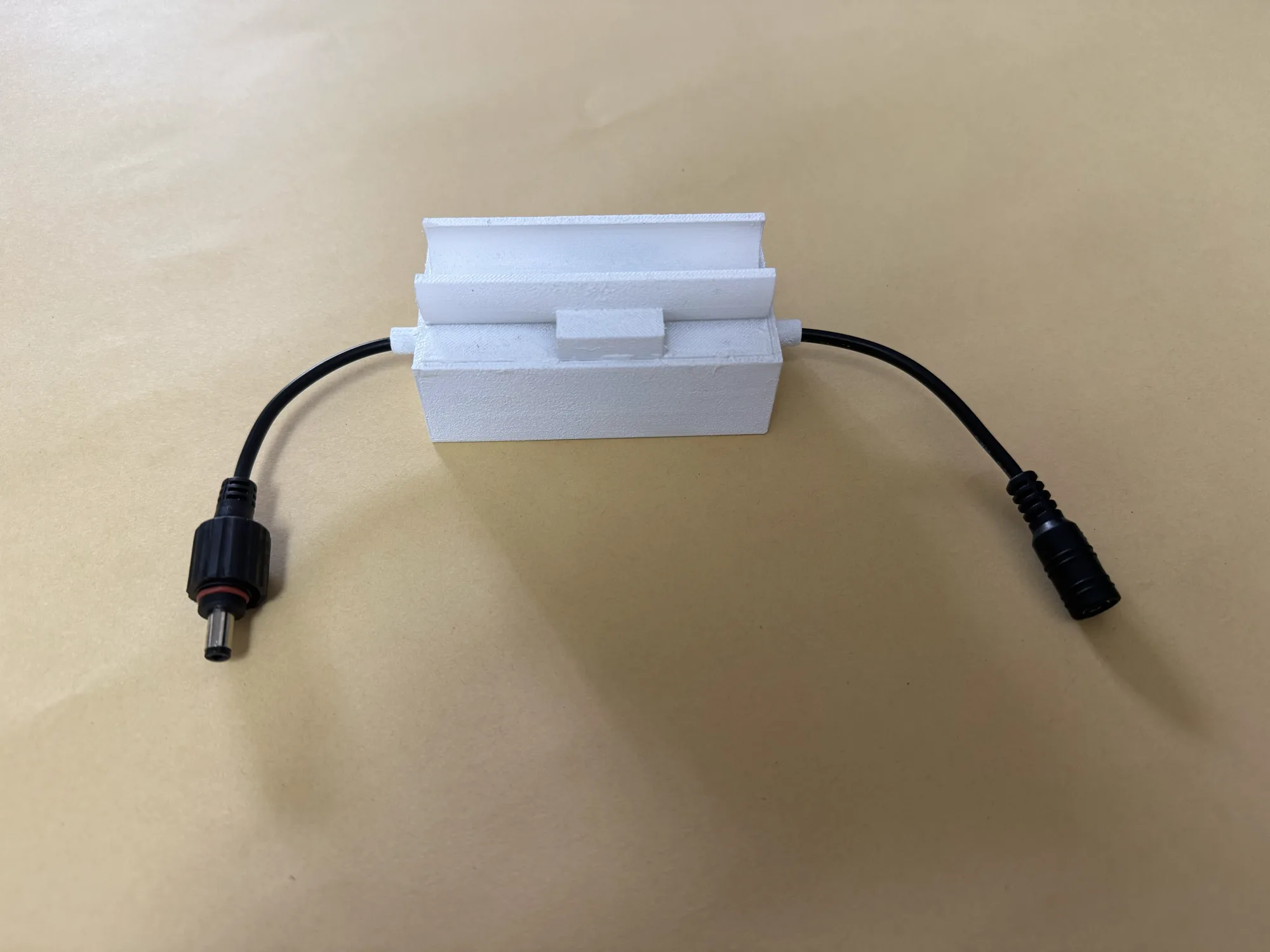 Real photo of the top mounting slot on the main controller